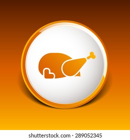 Grill Restaurant Logo design vector template icon.