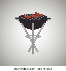 grill sausage design 