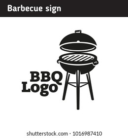 Grill sign in full size, barbecue