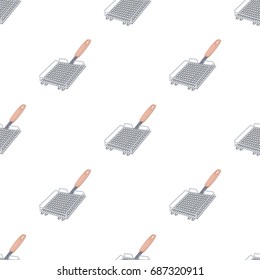 Grill grill.BBQ single icon in cartoon style vector symbol stock illustration web.
