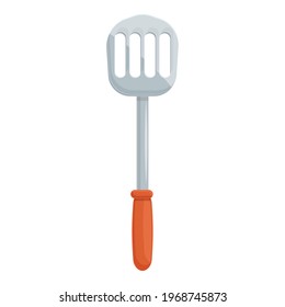 Grill Spatula Icon. Cartoon And Flat Of Grill Spatula Vector Icon For Web Design Isolated On White Background