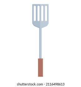 Grill spatula icon cartoon vector. Cook food. Picnic tool