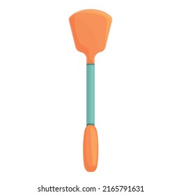 Grill spatula icon cartoon vector. Bbq tool. Food utensil
