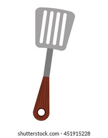 grill spatula isolated icon design, vector illustration  graphic 