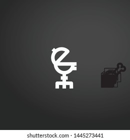 Grill vector icon. Grill concept stroke symbol design. Thin graphic elements vector illustration, outline pattern for your web site design, logo, UI. EPS 10.