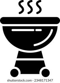 Grill Vector Icon Glyph Style