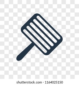 Grill vector icon isolated on transparent background, Grill logo concept