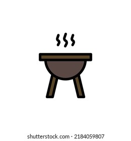 Grill vector for website symbol icon presentation
