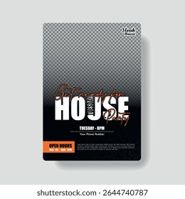 Grill Vibes Apenas - Steakhouse Promo Poster Design Template