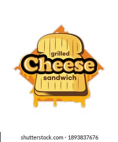 Grilled Cheese Sandwich In Vector