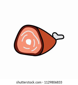 Grilled Chicken Cartoon
