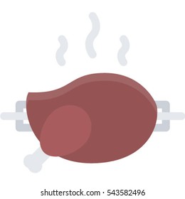 grilled chicken icon