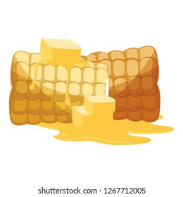 grilled corn icon 