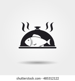 Grilled fish icon