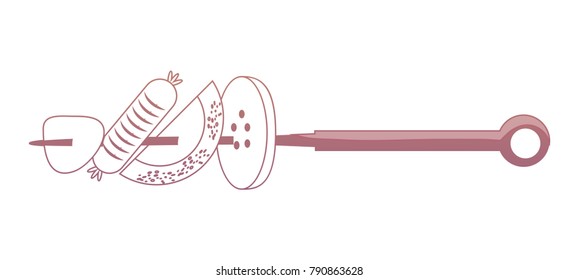 grilled food design