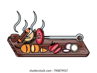 grilled food design
