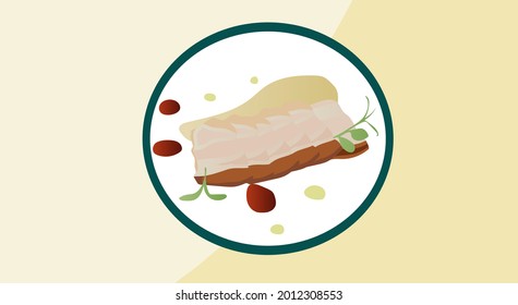 Grilled Pork Belly with Slices