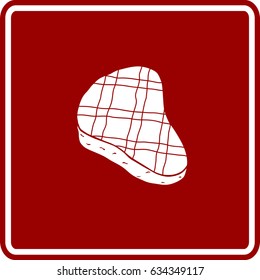 grilled steak sign