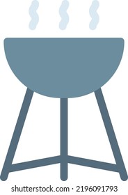 ilustración del vector parrillado en un fondo transparente. Símbolos de calidad superior. Iconos vectoriales de color de línea para el concepto y el diseño gráfico.