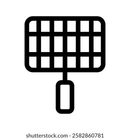 Grilling Icon Vector Symbol Design Illustration