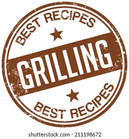 grilling recipes stamp