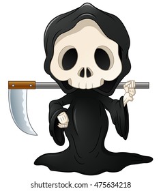 Grim reaper cartoon