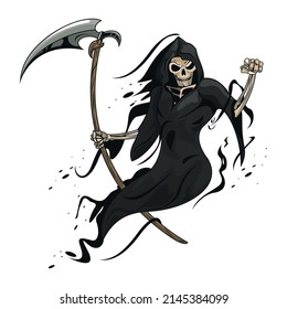 grim reaper creature horror character