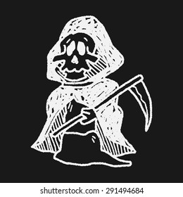 Grim Reaper doodle