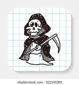 Grim Reaper doodle