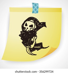 Grim Reaper doodle