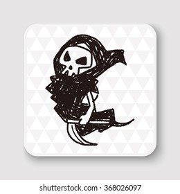 Grim Reaper doodle