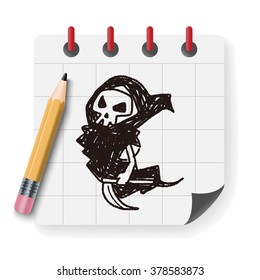 Grim Reaper doodle