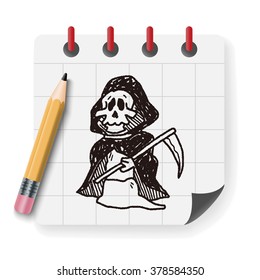 Grim Reaper doodle
