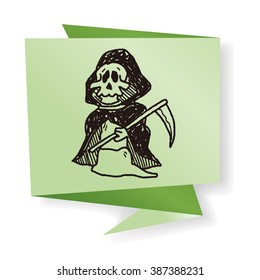 Grim Reaper doodle