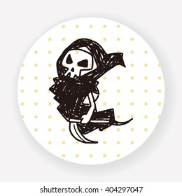Grim Reaper doodle