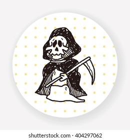 Grim Reaper doodle