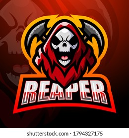 Grim reaper esport logo design