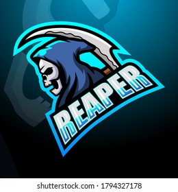 Grim reaper esport logo design