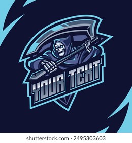 grim reaper esport logo gaming