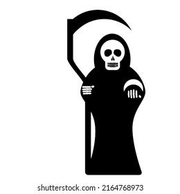 Grim Reaper Icon For Anyone Who Loves Halloween And Horror Movie