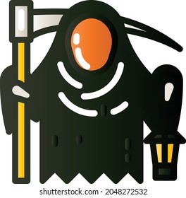 Grim reaper icon vector illustration design