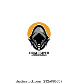 grim reaper logo design gaming mascot