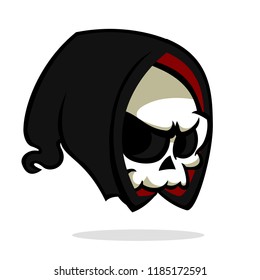 Grim Reaper Logo Mascot Vector