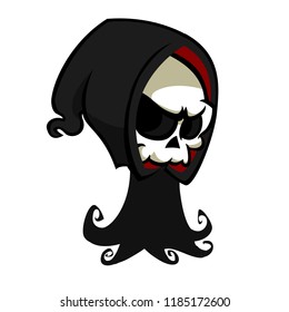 Grim reaper logo mascot vector
