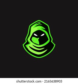 
Grim Reaper logo. simple cool and modern