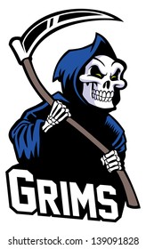 Grim Reaper Mascot