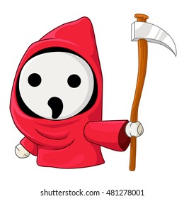 Grim Reaper Paper Cut