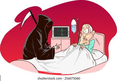 Grim Reaper and patient