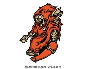 Grim Reaper skateboard