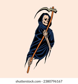 Grim Reaper Tattoo Old Schooll 